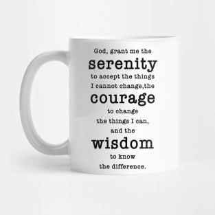 Serenity Prayer Mug